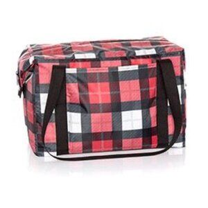 NEW Thirty-One Fresh Market Thermal Tote Insulated Cooler Bag- Check Mate Patter